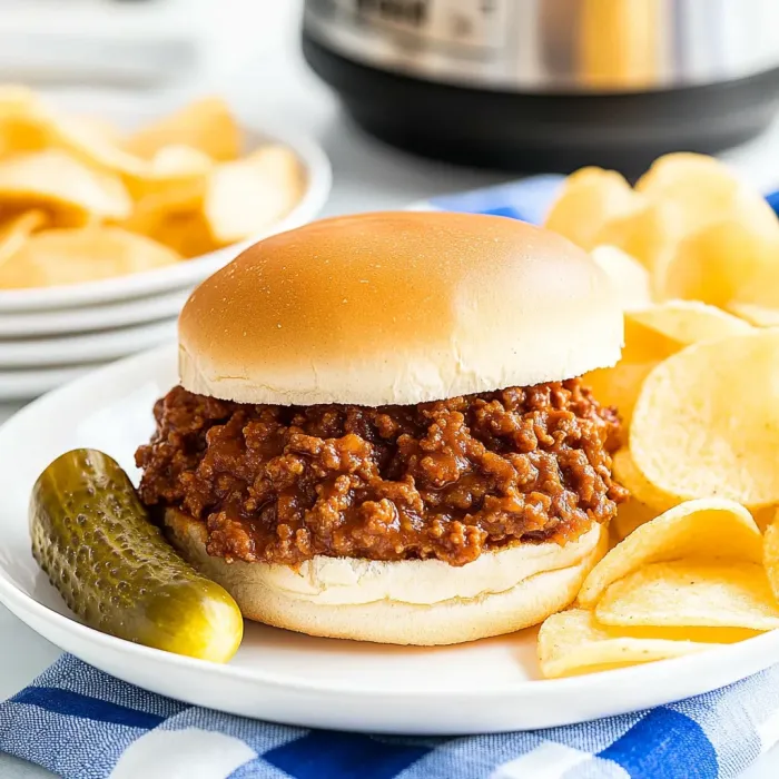 A plate of food with a sandwich and chips.
